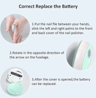 Lime à ongles électrique pour bébé
