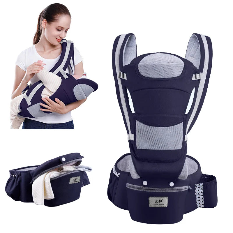 Porte-bébé Ergonomique en Coton | CuddleCarry™